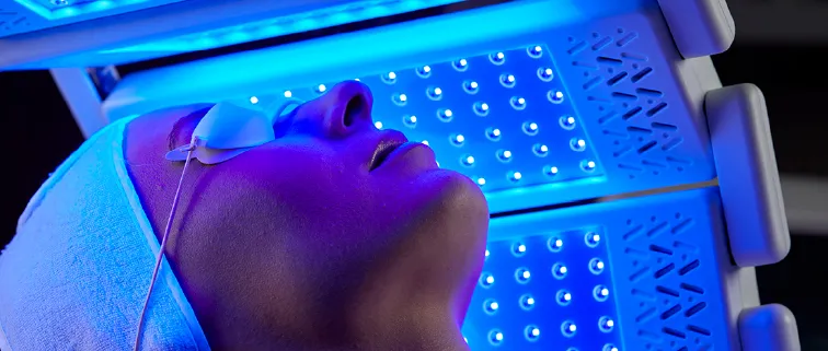 Luz Facial LED Infravermelha Terapia LED PDT Máquina Profissional Bio Fotomodulação Luz de Fototerapia LED 1