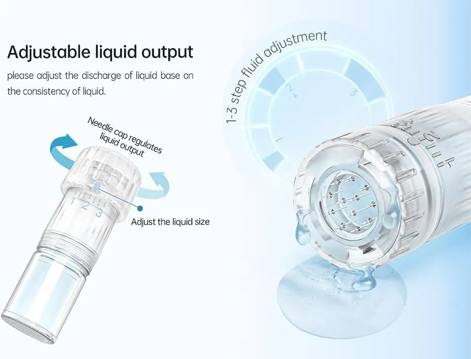 Novo Hydra Pen H5 Serum EMS e Microneedling para aplicação automática 2
