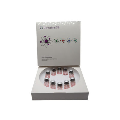 Cuidados da pele facial Dermaheal SB Mesoterapia Ampolas Sero 10 x 5 ml Para Antienvelhecimento