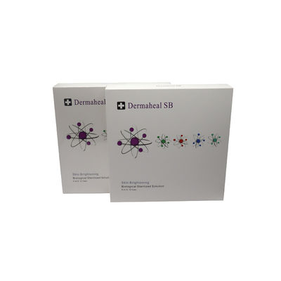 Cuidados da pele facial Dermaheal SB Mesoterapia Ampolas Sero 10 x 5 ml Para Antienvelhecimento