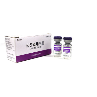 Liporase Hyaluronidase 1500iu Liofilos 1500u 10 frascos para dissolver HA ácido Liporase