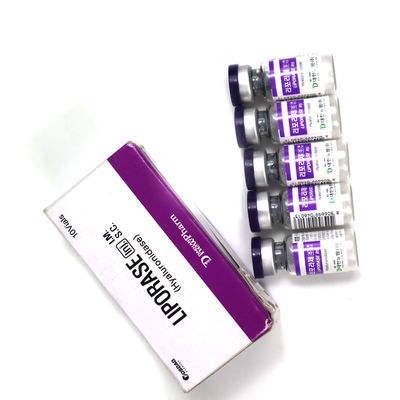Liporase Hyaluronidase 1500iu Liofilada 1500u 10 frascos Solução para Dissolução de Ácido HA Liporase