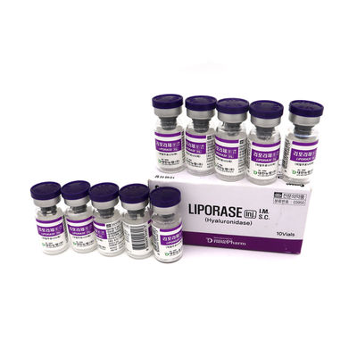 Liporase Hyaluronidase 1500iu Liofilada 1500u 10 frascos Solução para Dissolução de Ácido HA