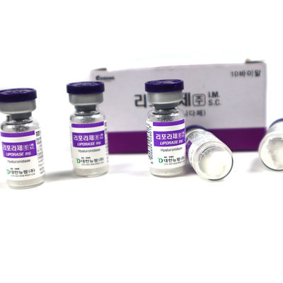 Liporase Hyaluronidase Transparente 1500iu Liofilada 1500u Para Dissolução de HA Ácido Liporase