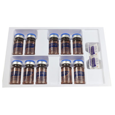 Injecção por Lipólise Aqualyx 10 frascos para Injecção de Quinta Dupla e Perda de Peso Lipo LAN Kabelline Kybella