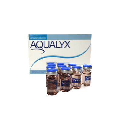 Aqualyx Dissolve Fat Lipolysis Solução Lipolítica emagrecedor 10 frascos*8ml