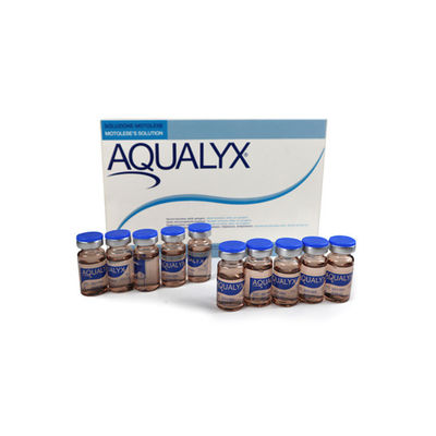 Aqualyx Dissolve Fat Lipolysis Solução Lipolítica emagrecedor 10 frascos*8ml