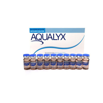Aqualyx Dissolve Fat Lipolysis Solução Lipolítica emagrecedor 10 frascos*8ml