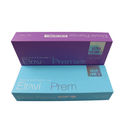 Preenchimento antienvelhecimento HA Preenchimento de rugas 1 ml HA Eleravie Volume Injecção profunda 1 ml
