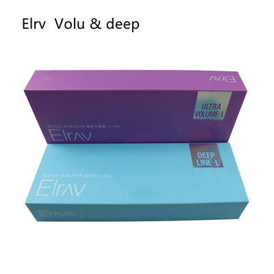 Preenchimento antienvelhecimento HA Preenchimento de rugas 1 ml HA Eleravie Volume Injecção profunda 1 ml
