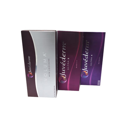 Juvederm Voluma 2pcs x 1ml Hyaluronic Acid Dermal Filler para o Rosto