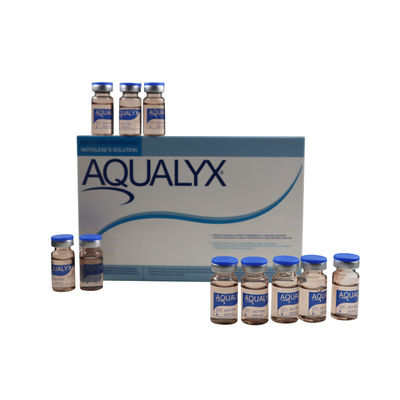 Aqualyx Injetável Efectivo Para Perda de Peso Injecções Dissolventes de Gordura 8Mlx 10vail Aqualyx