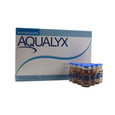 Aqualyx Injetável Efectivo Para Perda de Peso Injecções Dissolventes de Gordura 8Mlx 10vail Aqualyx
