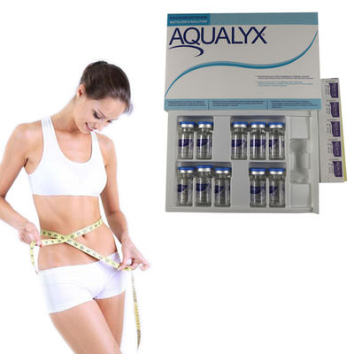 Aqualyx Solução 10 frascos Injecções Dissolventes de Gordura Para Perda de Peso
