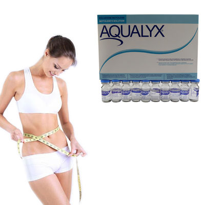 Aqualyx Solução 10 frascos Injecções Dissolventes de Gordura Para Perda de Peso