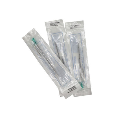 Agulha de enchimento cutâneo para micro- cálula de uso único 17G 100mm
