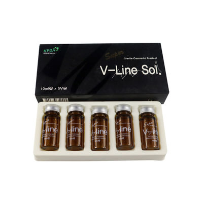 Injecções de Dissolução de Gordura de Linha V Sol Facial Lipolítico Super 5pcs*10ml