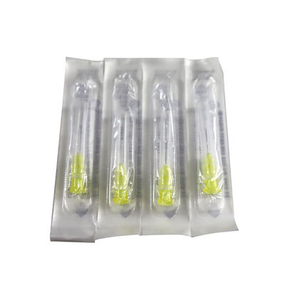 30G Meso Agulha 4mm comprimento 304 aço inoxidável 100pcs / caixa para preenchimento dérmico