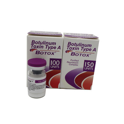 injeção de segurança 100iu de Botox do botulismo de 3ml Botox 150iu