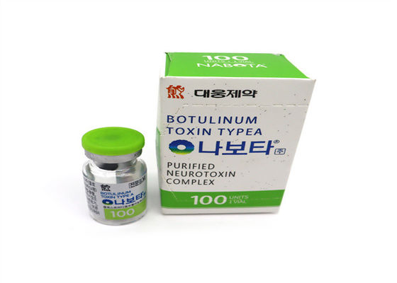 Nabota 100U Injecções Tipo A By Daewoong Vial incolor