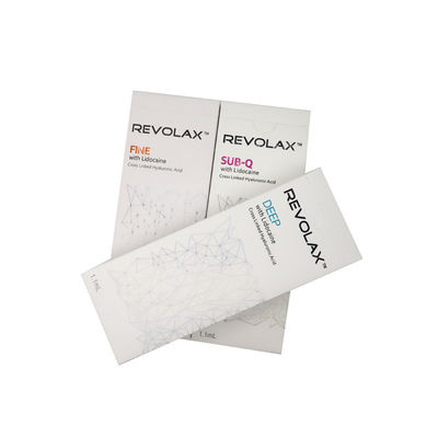 Revolax Fine Deep Sub-q preenchimento labial com ácido hialurônico Revolax