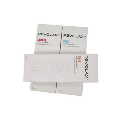 Revolax Fine Deep Sub-q preenchimento labial com ácido hialurônico Revolax