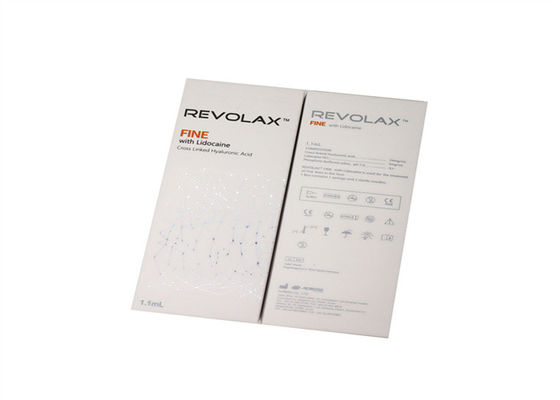 Revolax Preenchimento de ácido hialurónico sub-q fino e profundo 1.1 ml Revolax