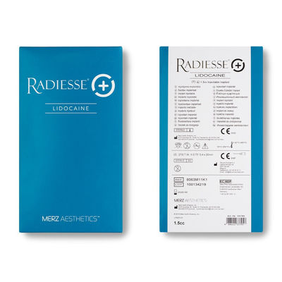 Radiesses 1 ml Preenchimento dérmico Colageno injetável Remover rugas Tratamentos faciais