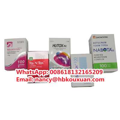 Botox original 100iu 200iu Botulinums Toxins Botulax Nobota Meditoxins