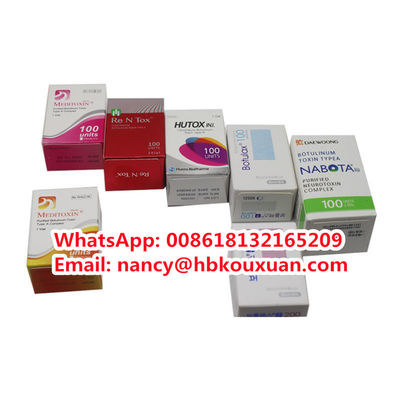 Botox original 100iu 200iu Botulinums Toxins Botulax Nobota Meditoxins
