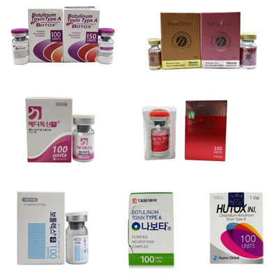 Botox original 100iu 200iu Botulinums Toxins Botulax Nobota Meditoxins
