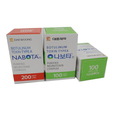 50IU 100U 150U 200U Allergan Botox Innotox Botulax Nabota Rentox Meditox Hutox