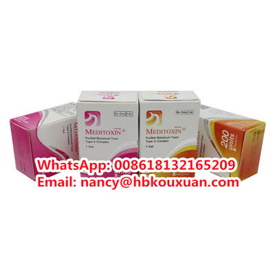Botox original 50u 100iu 200iu Toxina Botulínica Tipo A Botulax Nobota Meditoxina