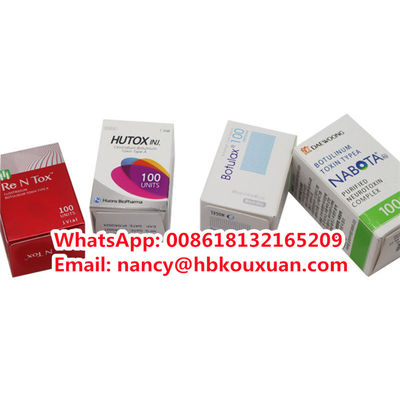Botox original 50u 100iu 200iu Toxina Botulínica Tipo A Botulax Nobota Meditoxina