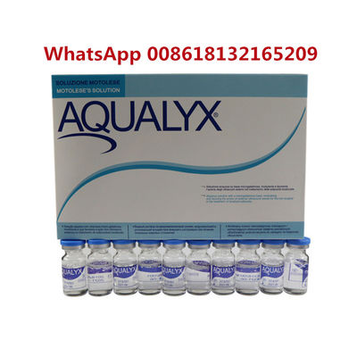 Aqualyx Solução PPC Dissolvente de Gordura Injecção 10 frascos X 8 ml
