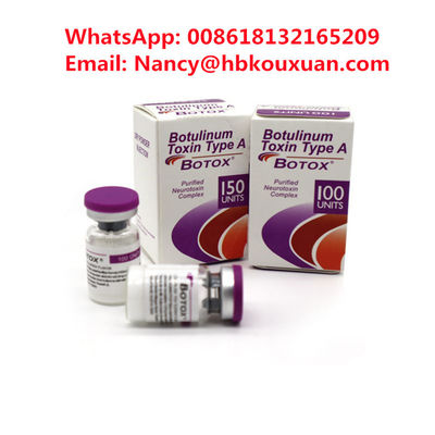 Coreia Botulax 100iu 200iu Toxina Anti-Rugas Tipo A Meditoxina Nabota Botox