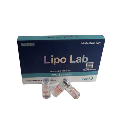 Lipo Lab Ppcs Dissolve Celulite Perda de gordura Dissolver injeção de emagrecimento Lipo Lab 8ml X 10vail