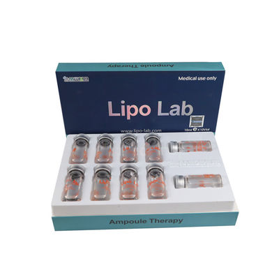 Lipo Lab Ppcs Dissolve Celulite Perda de gordura Dissolver injeção de emagrecimento Lipo Lab 8ml X 10vail