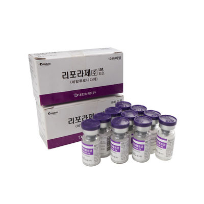 Maximizar a hidratação da pele Hyaluronidase Liporases 1500 UI