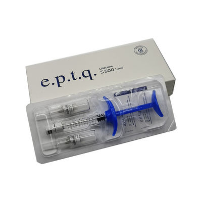 e.p.t.q S100 1x1.1ml: enchimento suave para rugas moles Enchimento dérmico com ácido hialurónico