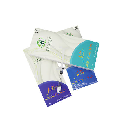 1 ml 2 ml de ácido hialurónico Filler para lábios injetável Filler cutâneo para injecção de ácido hialurónico Gel