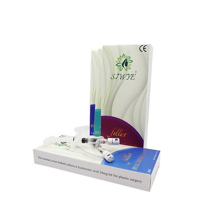 Ácido hialurónico 1 ml 2 ml 10 ml Enchimento dérmico Injecção mamária Preço para alargamento da mama facial