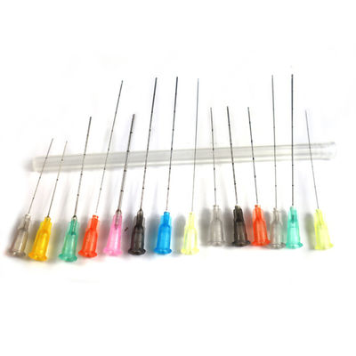 25G 50MM Preenchimentos de HA descartáveis micro- contundente para injecção com agulha de ponta de cânula