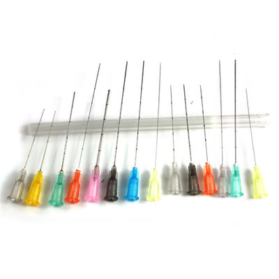 25G 50MM Preenchimentos de HA descartáveis micro- contundente para injecção com agulha de ponta de cânula