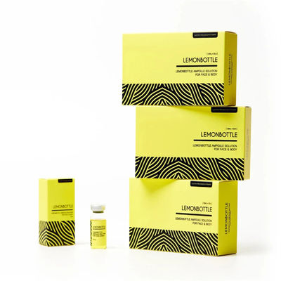 Solução de Ampola de Frasco de Limão (5X 10ml) Injecção Dissolvente de Gordura para Corpo