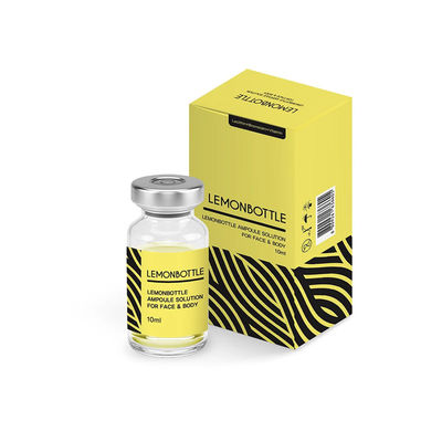 Solução de Ampola de Frasco de Limão (5X 10ml) Injecção Dissolvente de Gordura para Corpo