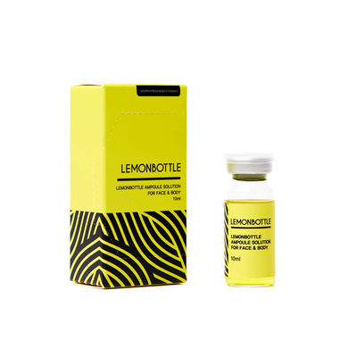 Solução de Ampola de Frasco de Limão (5X 10ml) Injecção Dissolvente de Gordura para Corpo