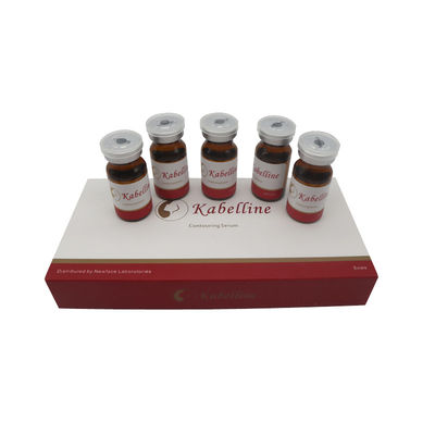 Solução de Lipólise Belkyra Kabelline Lipolab Lipolabevline Gordura Cincelar 8 ml x 5