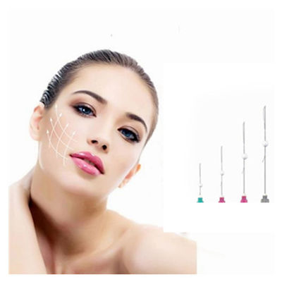 Coréia absorvível 4D Cog Barbed W Blunt Pcl Pdo Filamento para levantamento de bochechas Corpo aperto