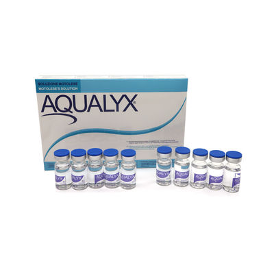 Aqualyx Injetável Efectivo Para Perda de Peso Injecções Dissolventes de Gordura 8Ml X 10vail Aqualyx
